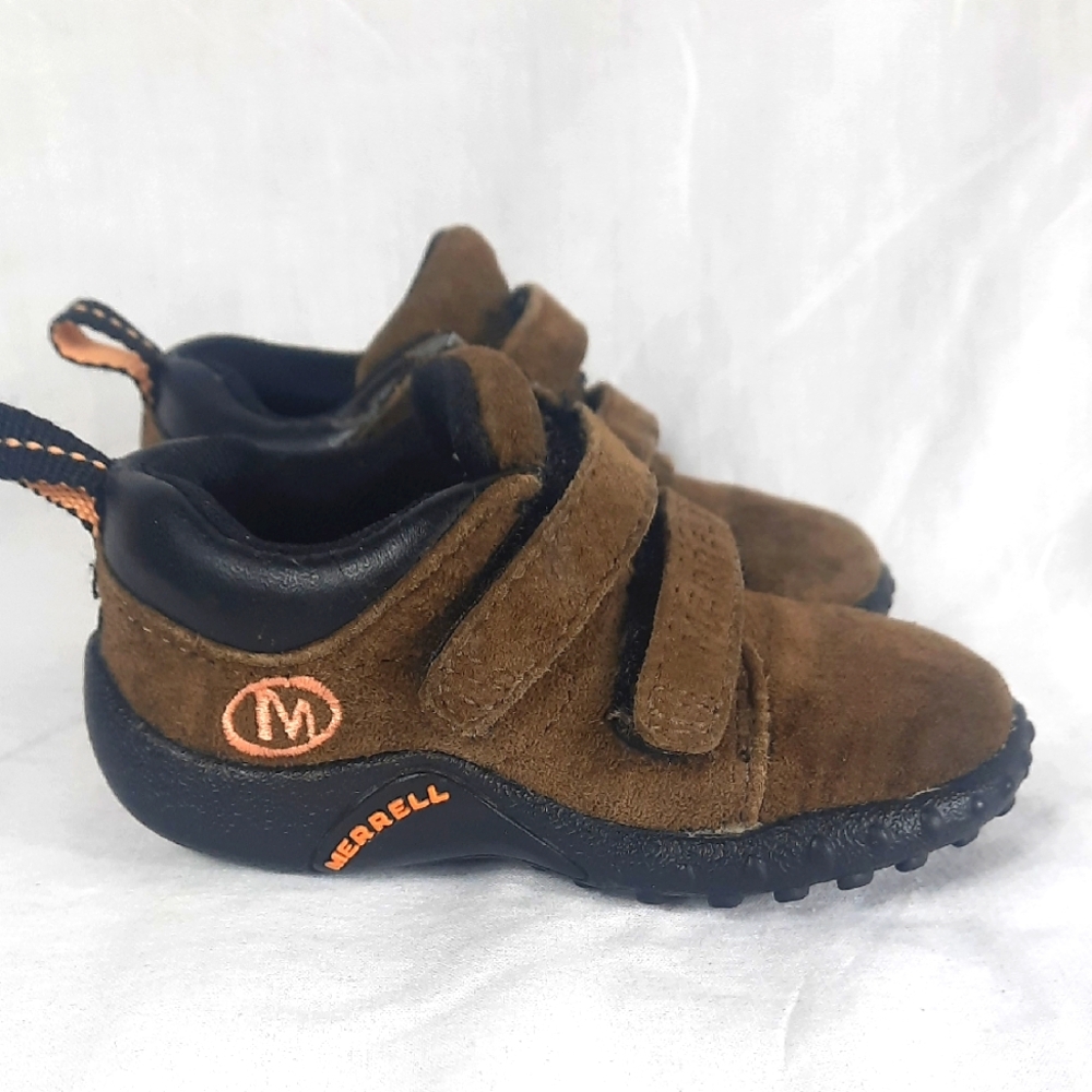 Merrell Toddler Suede Shoes Size 5 Brown
